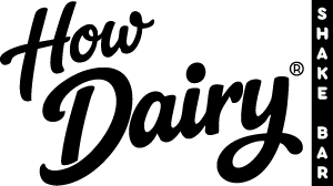 How Dairy Shake Bar Logo